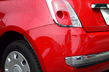 fiat500 板金塗装前
