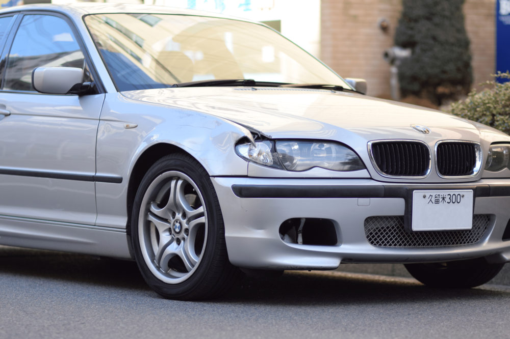 BMW板金塗装修理前